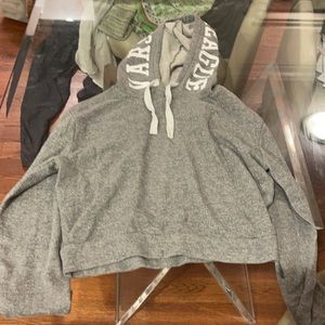 Atmosphere Gray hoodie varsity league medium